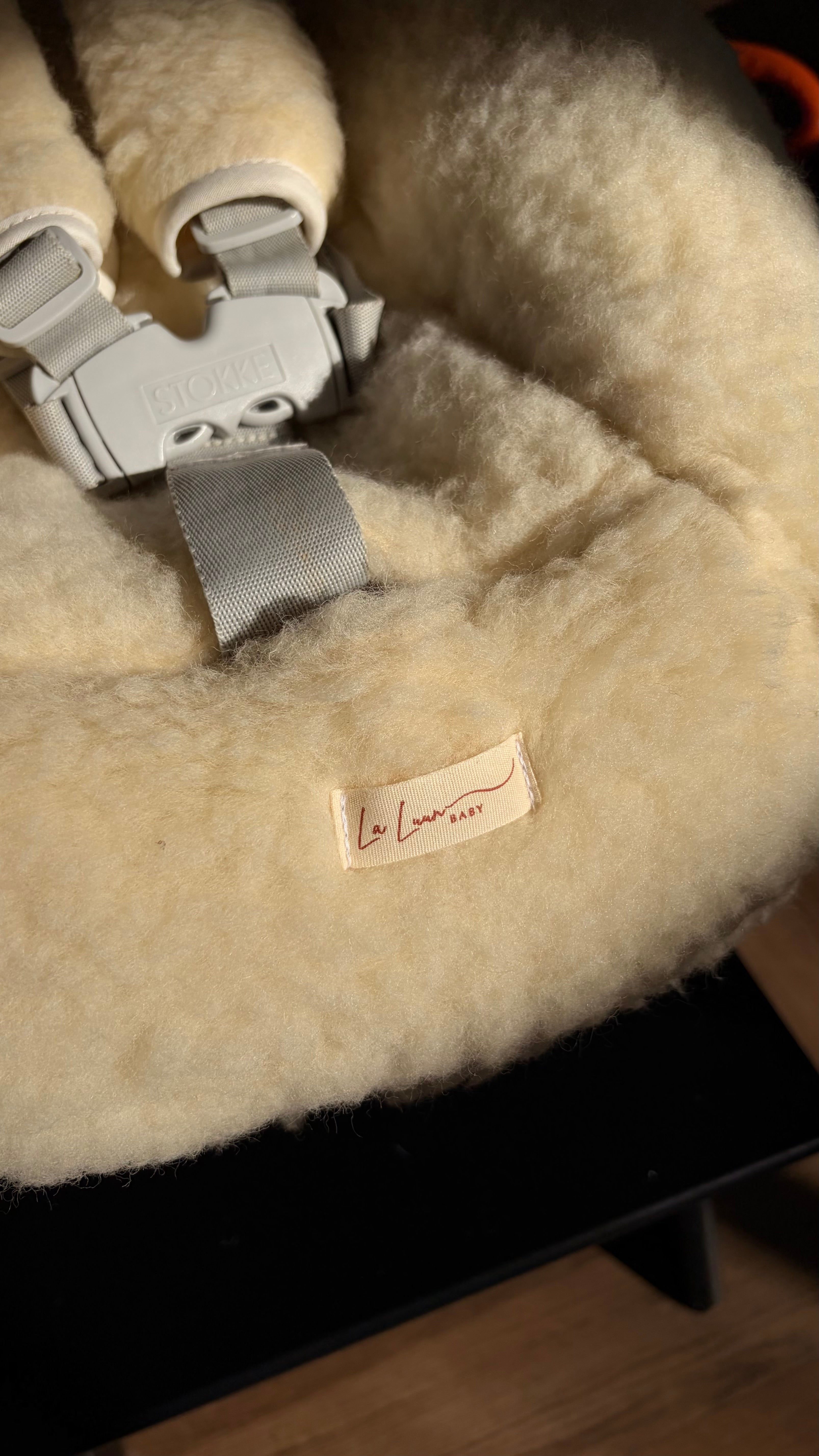 Newbornhoes Stokke tripp trapp 100% merinowol - La Luun baby