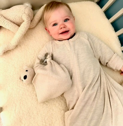 Hoeslaken kinderbed van merinowol