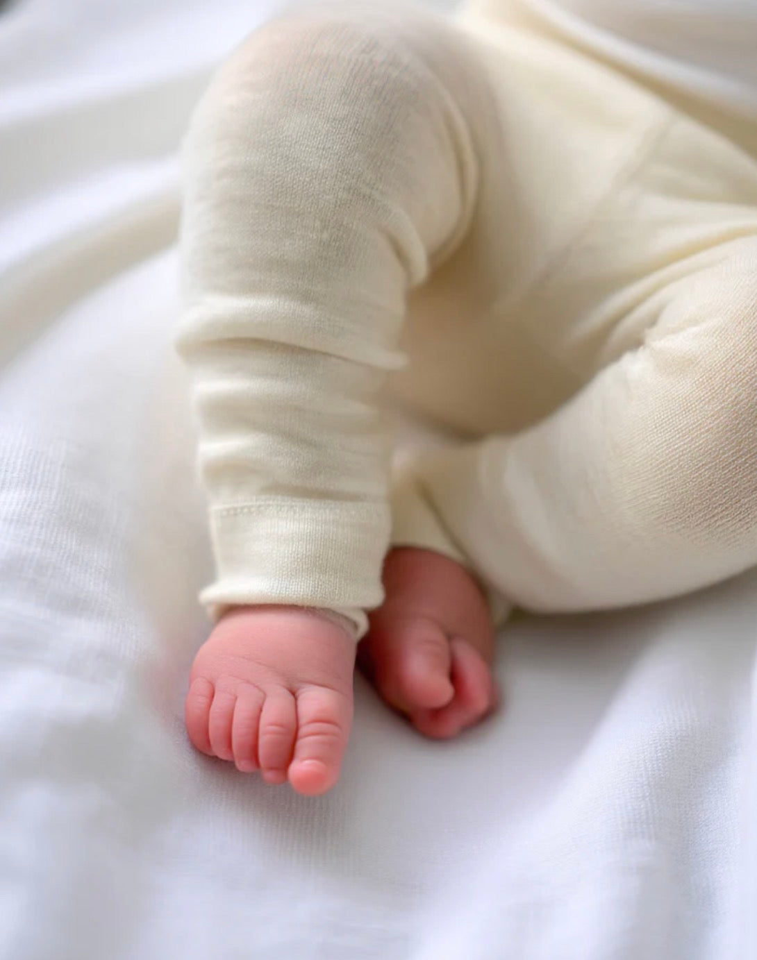 Broekje merinowol naturel - Lille Barn