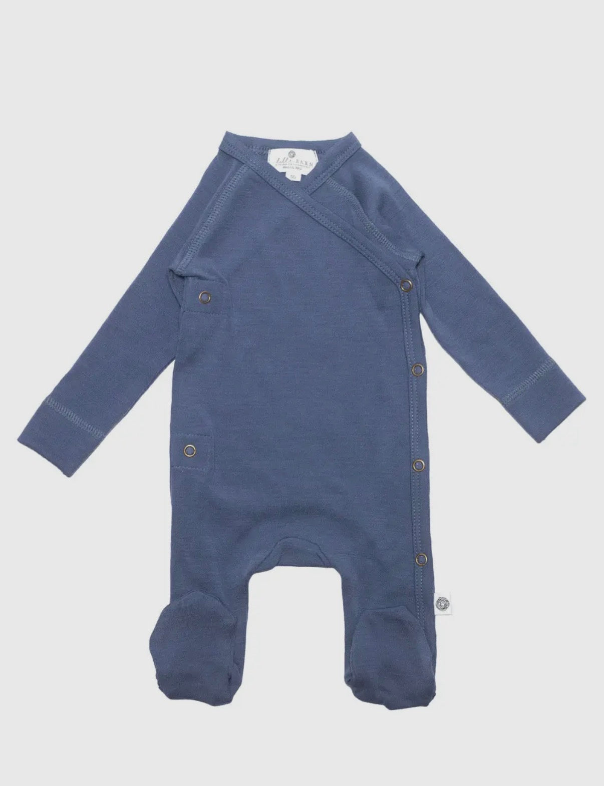 Boxpakje merinowol blauw - Lille Barn