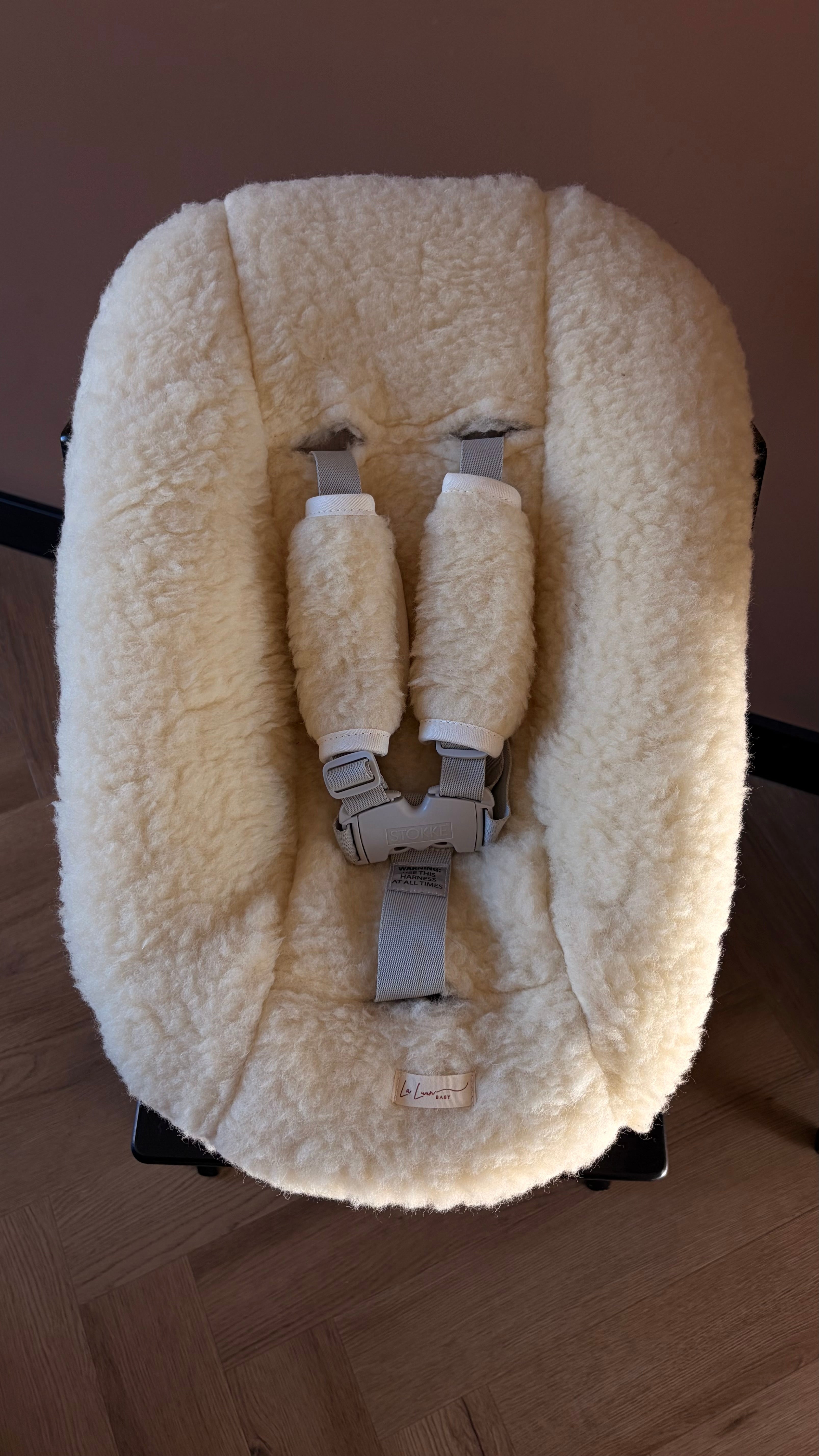 Newbornhoes Stokke tripp trapp 100% merinowol - La Luun baby