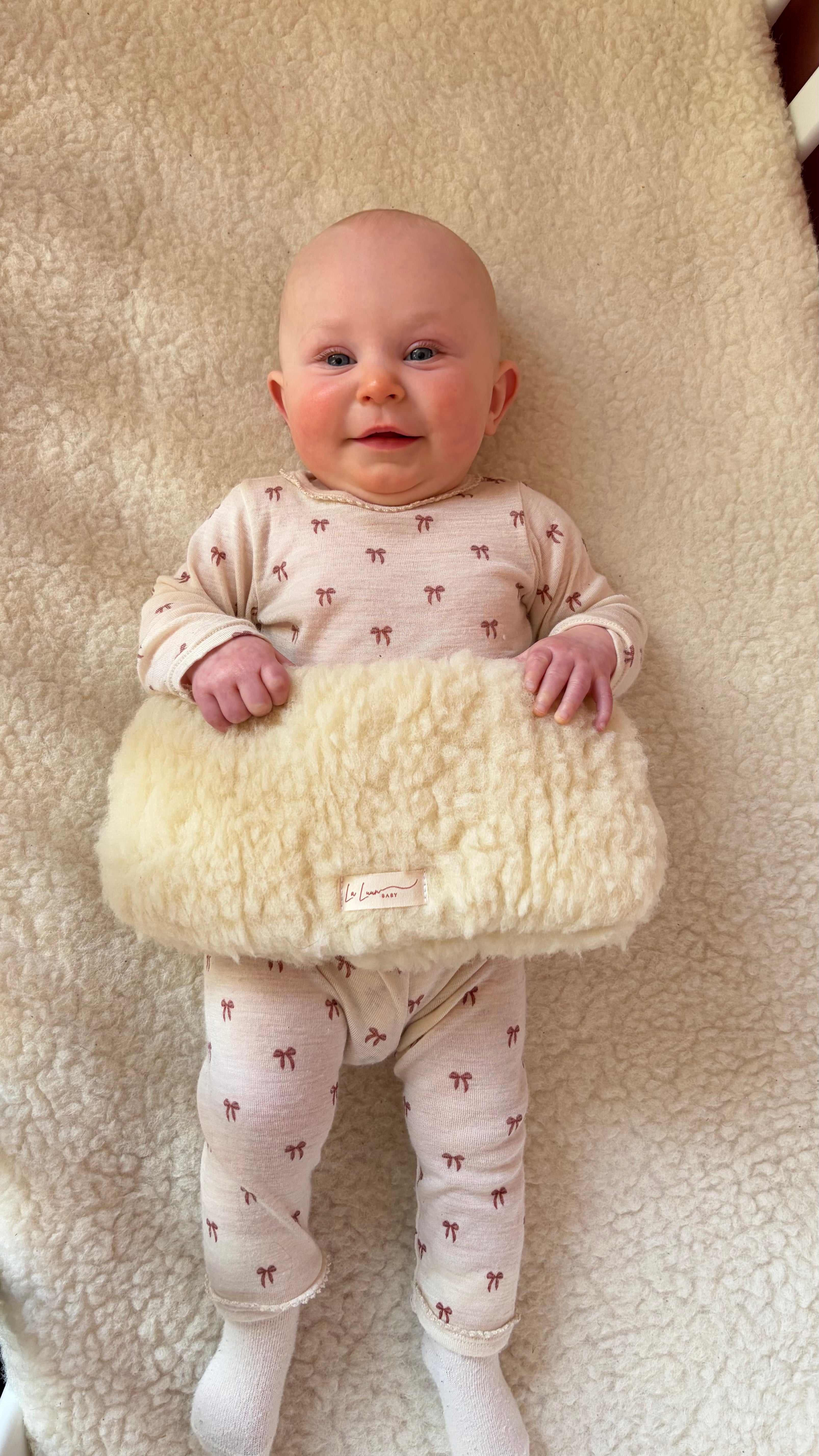 Warmtekussentje met merinowollenhoes