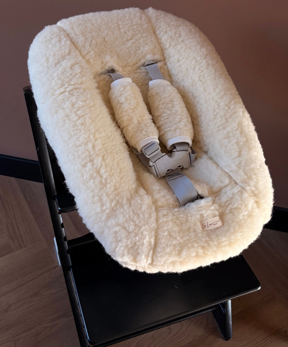 Newbornhoes Stokke tripp trapp 100% merinowol - La Luun baby