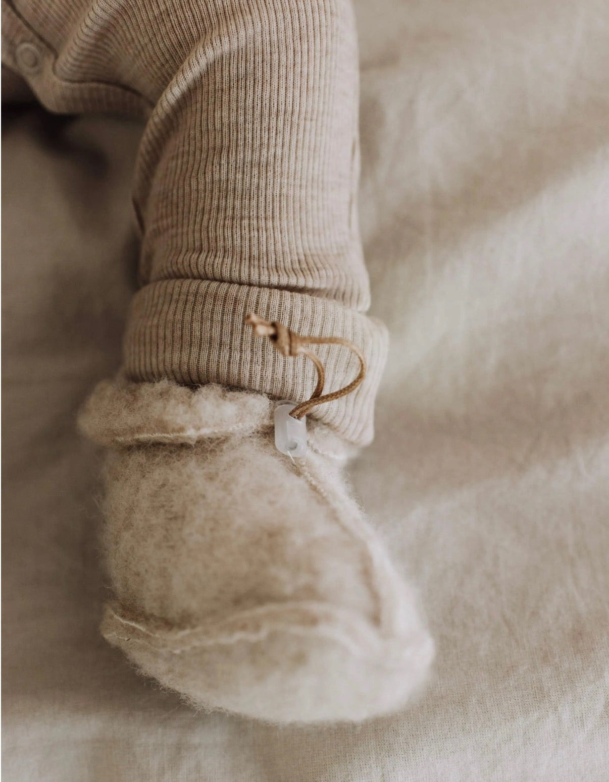 Baby sloffen van merinowol - Kico label