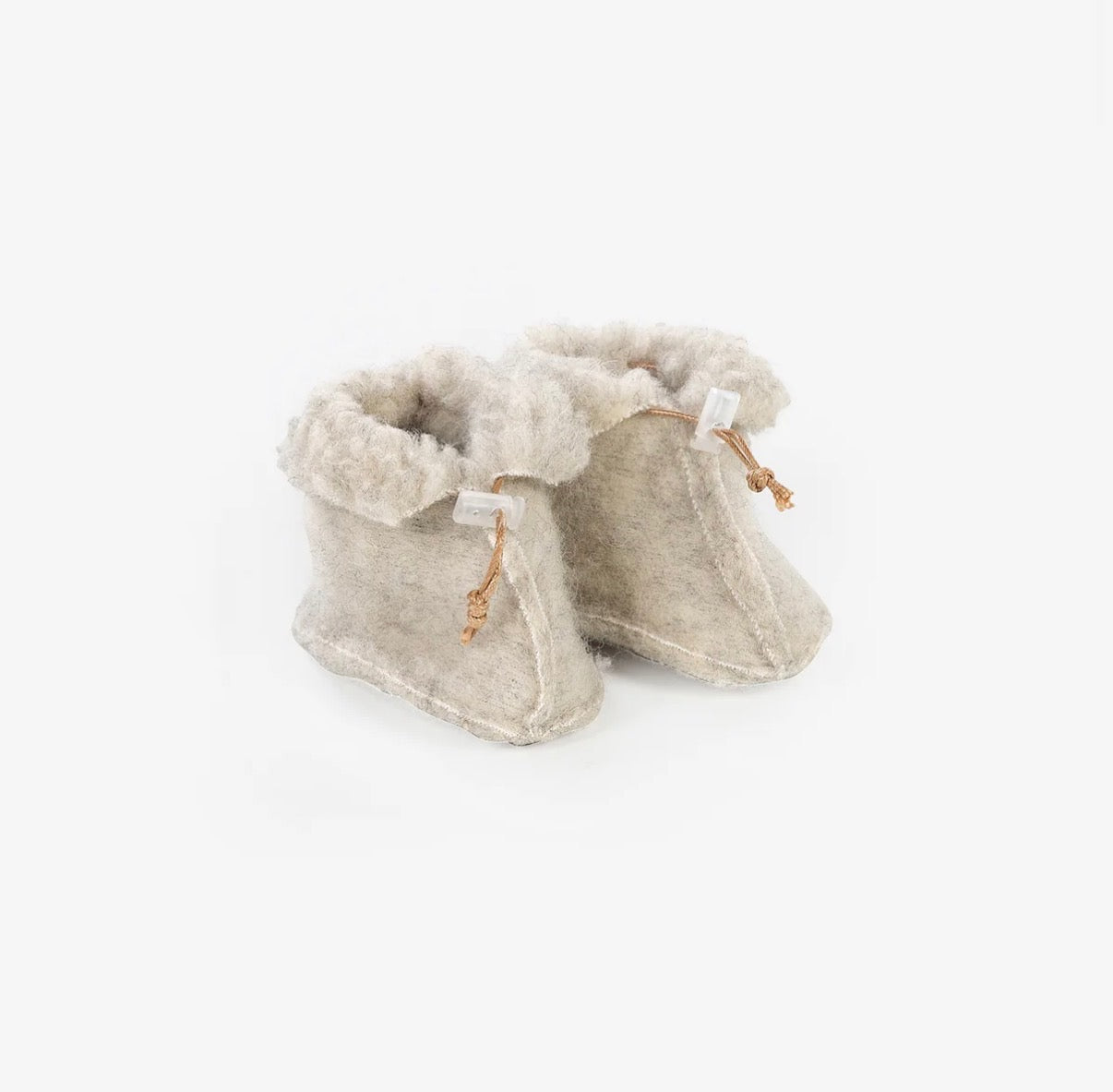 Baby sloffen van merinowol - Kico label