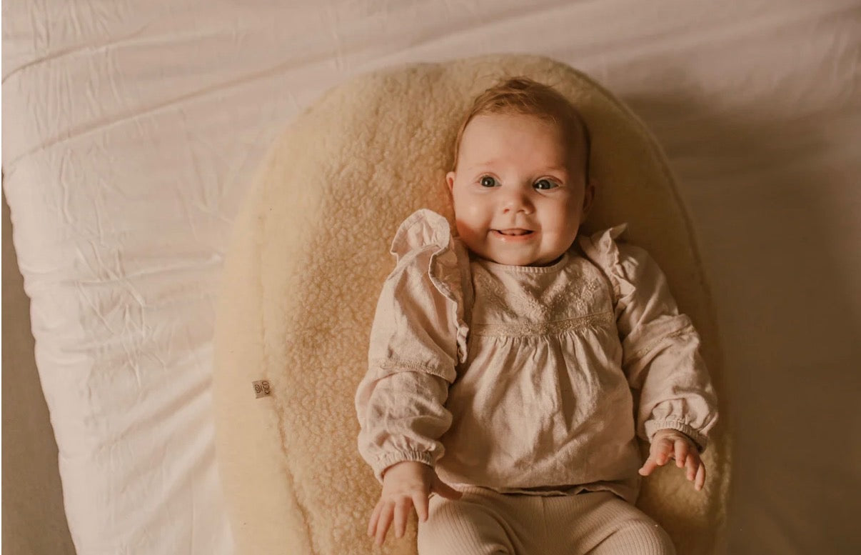 Voedingskussenhoes van merinowol 43x63 CM - Kico label